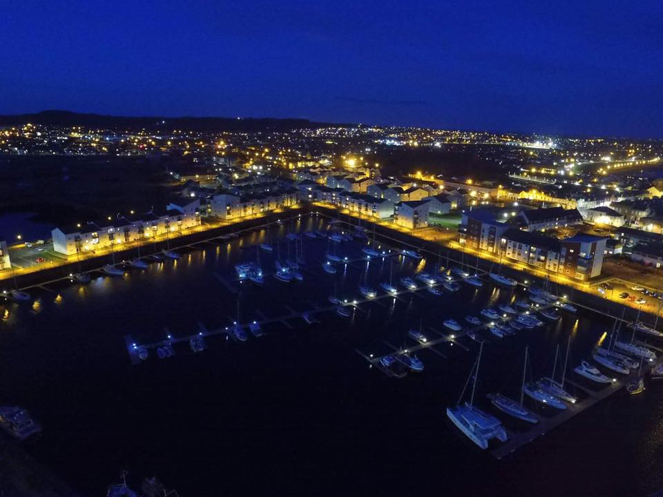 Clyde Marina, our home base.