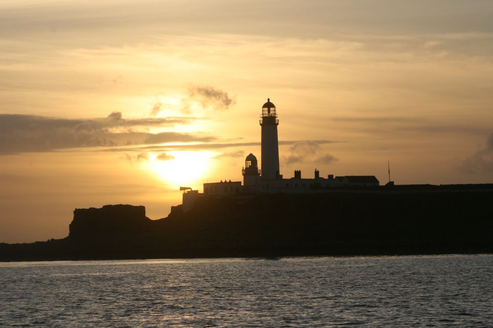 Plada Light House sunset